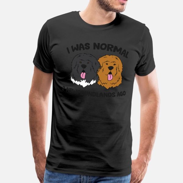 

i was normal two newfoundland dogs ago designers graphic t shirt comic anime tracksuit hoodie sweatshirt