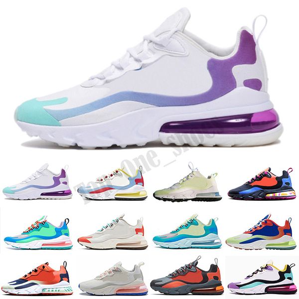 

new react men shoes bauhaus hyper jade deep royal blue optical black fashion mens trainer breathable sports sneakers size 36-45