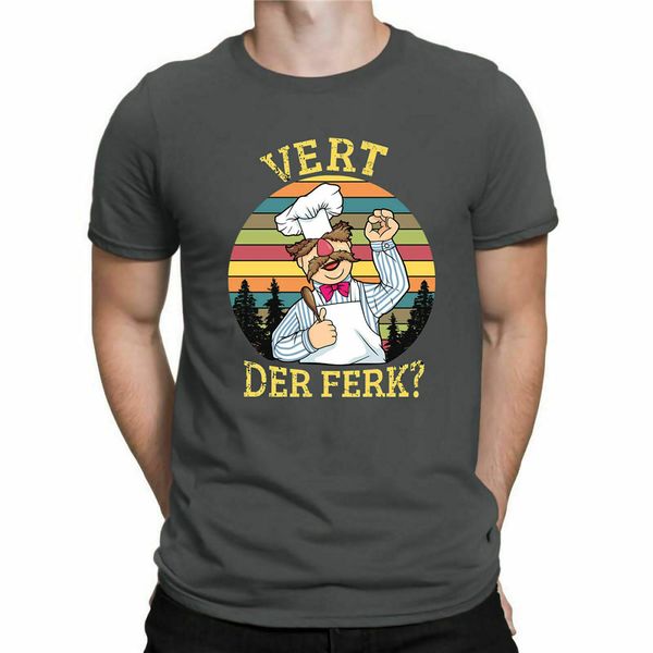 

neu vert der ferk funny swedish chef vintage design mens short sleeve t shirt co fitness tee shirt sport hooded sweatshirt hoodie