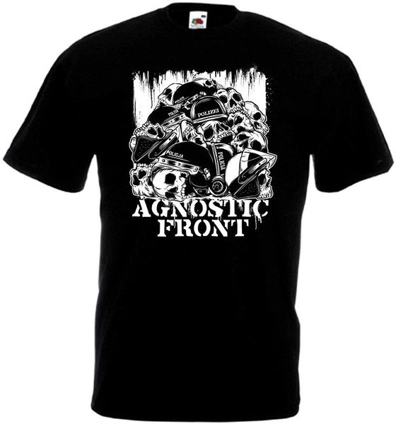 

agnostic front v27 black hardcore punk all sizes s 3xl funny clothing casual short sleeve plus size hoodie designers t shirts sweatshirt