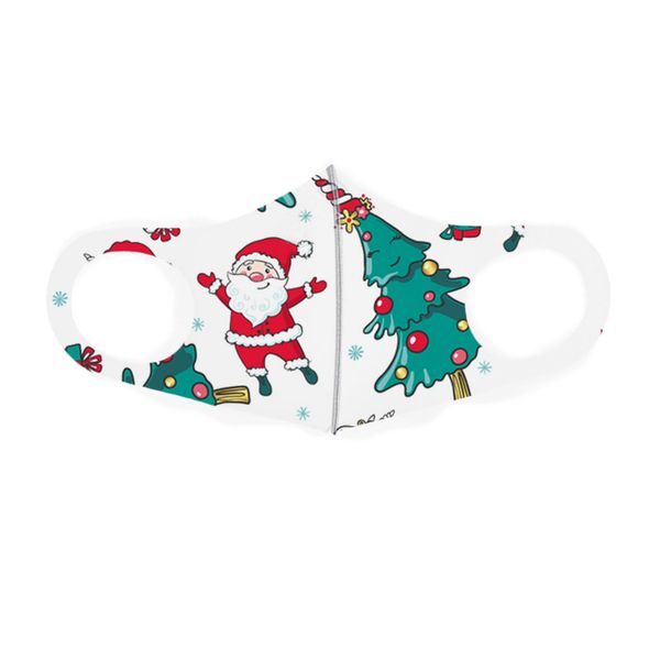 

дети resuable мультфильм xmas лица рот маска елка deer маска рот обложка anti-пыли pm2.5 ушной моющийся маски