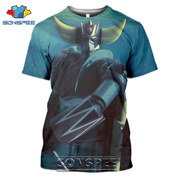 

goldorak vintage anime 3d print shirts graphic graphic hippie men clothing