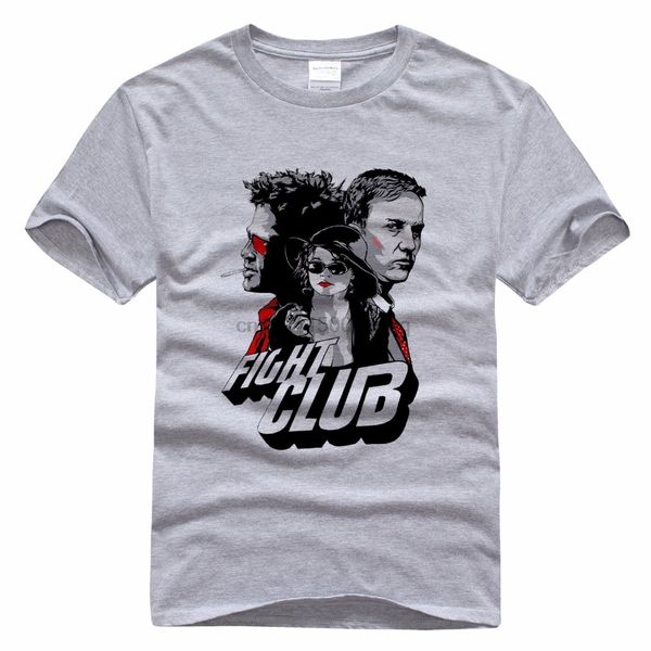 

3d print diy fight club classic movie man male short sleeve casual slim white grey tees sport hooded sweatshirt hoodie t shirt