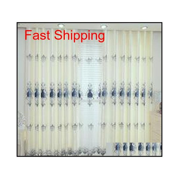 

curtains for living dining room bedroom new european style water soluble embroidery curtain tulle valance for jllmqs jhhome