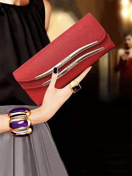 

fashion trends ms. dinner clutch 2020 autumn and winter new dress banquet clutch bag ladies red carpet handbag1