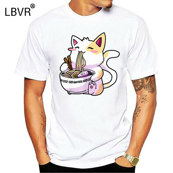 

ramen cat kawaii japanese noodle cat lovers t shirt black cotton men s-3xl full-figured tee shirt sport hooded sweatshirt hoodie