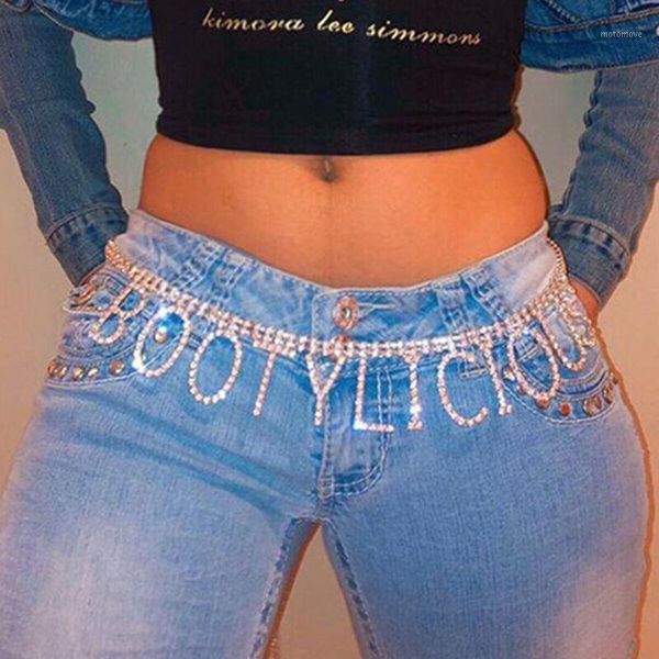 

Women Chain Belts Shiny Bling Crystal Waistbands All-match Waist Multilayer Long Tassel Chain Belts For Party Jewelry Dress1, Black;brown