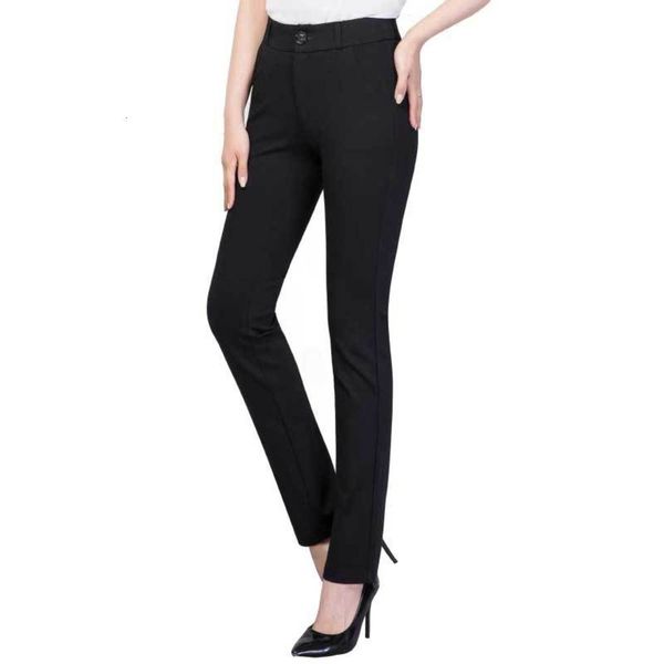 

fall 2020 profsional fashion ol temperament korean women's casual straight slim fit suit pants, Black;white