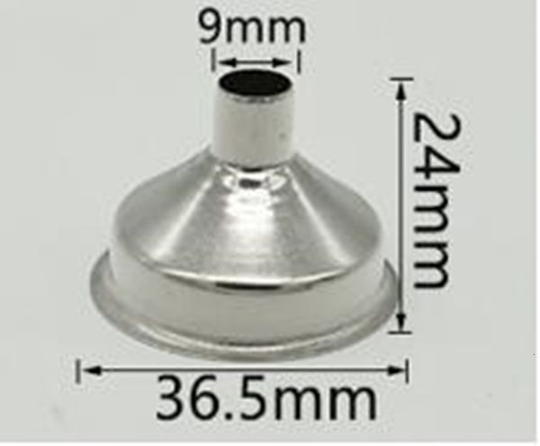 

24mm 304 stainless steel mini 36.5 x funnel for liquor alcohol hip whiskey flasks essential oil perfume fill transfer dhl free