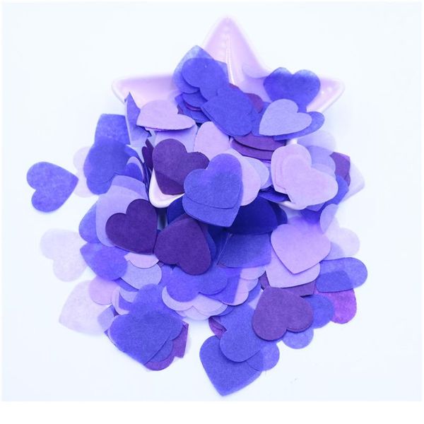 

10g per bag 1 inch tissue paper heart confetti filling balloons baby shower wedding birthday party table dec jlloyy