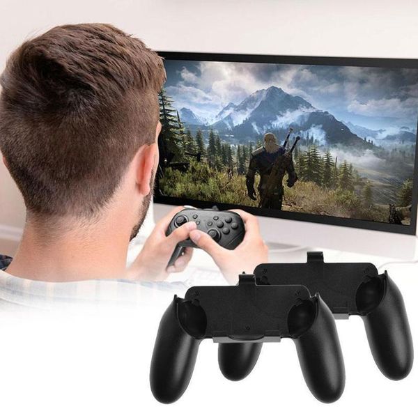 

2 pcs switch handle grip stand confortable controller holder for switch game accessories1