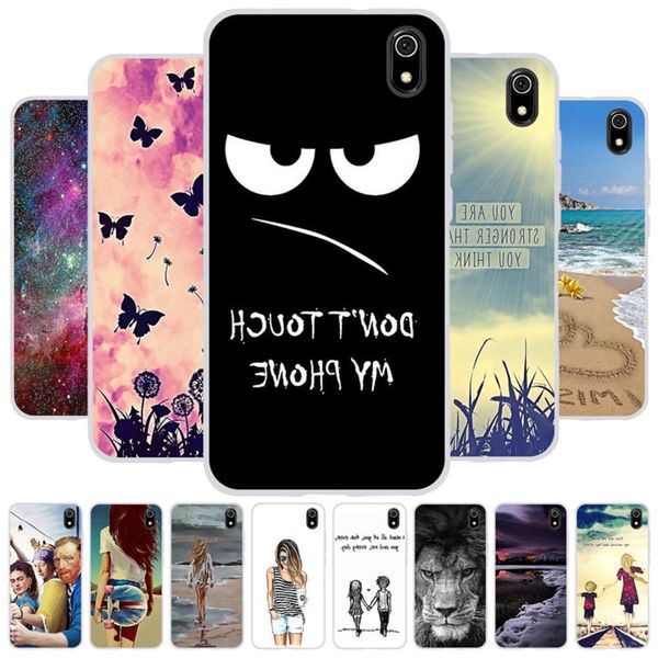 

millet red rice silicone back cover, millet red rice 6a 7a 8a soft silicone back co