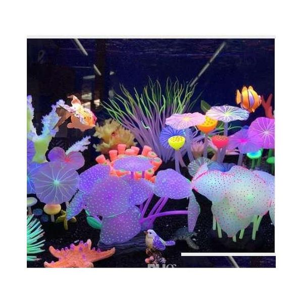 

sile artificial fish tank aquarium coral plant orn qyldfe homes2011
