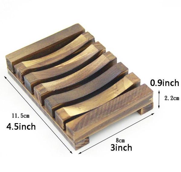 

wood soap dish soap box soap rack wooden charcoal soaps holder tray bathroom shower storage support plate stand jlluah yummy_shop
