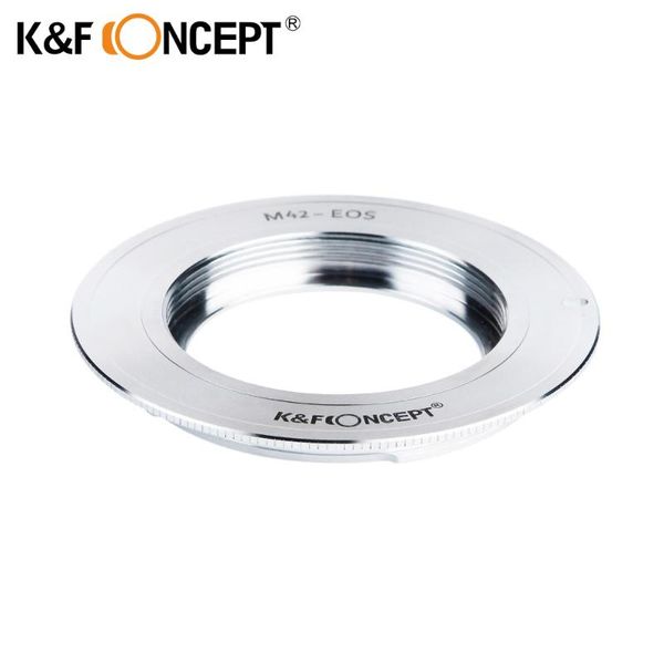 

k&f concept lens mount adapter for m42 42mm screw mount lens to eos camera adapter ing