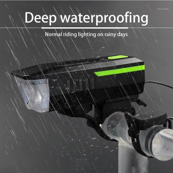 

bike lights waterproof bicycle front light set usb rechargeable smart headlight led lamp cycle safety1