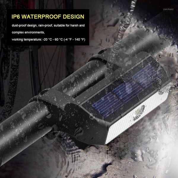 

bike lights light smart solar headlight waterproof led bicycle front reading super bright for mountain electric scoote1