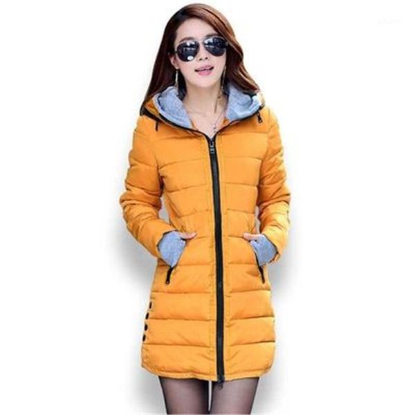 

fashion women 2020 down parka womens autumn winter coat down long winter jacket pink woman coats female snow wear women clothing1, Black
