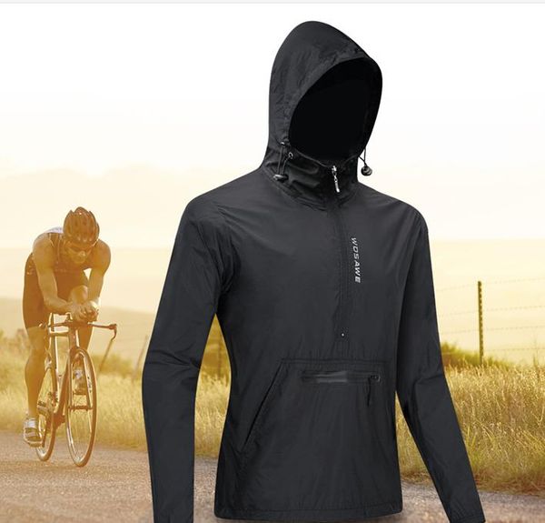 

motorcycle wosawe bicycle motorcycle ultralight windbreaker waterproof reflective skin windbreaker long sleeve cycling jersey cycling jersey