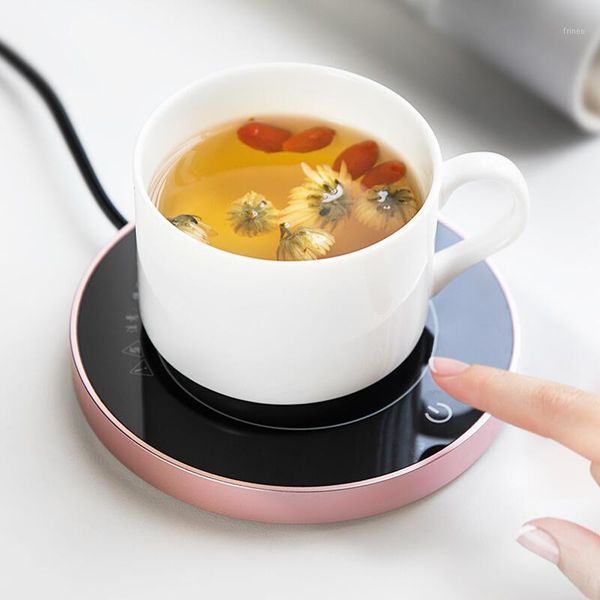 

smart electric heaters insulation water cup constant temperature heater warm office teahouse milk warmer base1
