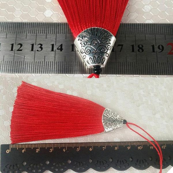 

2 шт. пакет шелкография кисточка бахрома кисти рыба рот бахромой крышка diy кисточка бахрома сумка сумка подвеска для шторы ювелирные издели