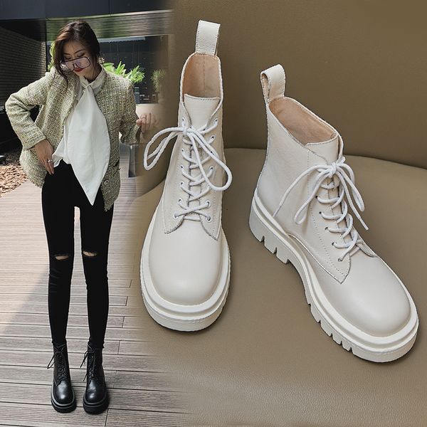 

2021 genuine autumn and winter cyberstar women's black boots 2-color u0bk