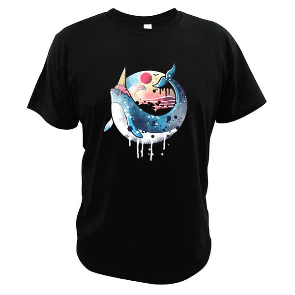 

ice cream narwhal t-shirt parody cute whale funny gift vacation animal summer digital print soft t shirt sport hooded sweatshirt hoodie