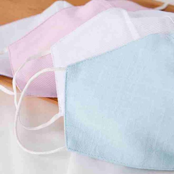 

linen washable masks reusable cotton face mouth cover respirator anti-dust mask zza2431 150pcs xqdv#