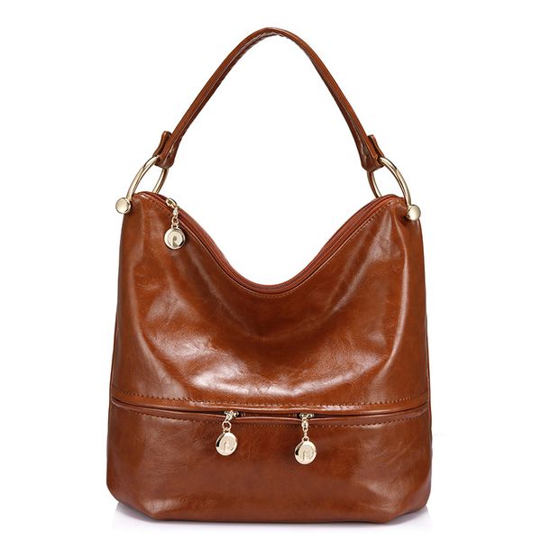 

realer women handbags purse female shoulder bag pu leather ladies large totes hobo zipper fashion handle bags