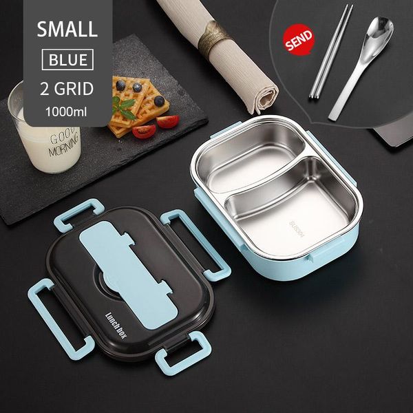 

worthbuy японский бенто коробка с отсеками 304 из нержавеющей стали lunch box для детей микроволновая печь контейнер еды с посуды набор jlla