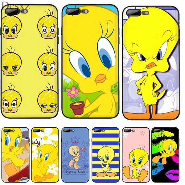 

sewq11 pro xr xs x max vip 6 6s 7 plus 5 5s cartoon tweety bird piolin case covervtrvgt
