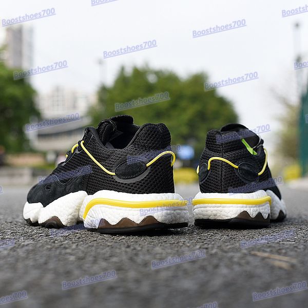 

treeperi runner 511 v1 running shoes black white yellow us 9.5 eur 43 for men shoes