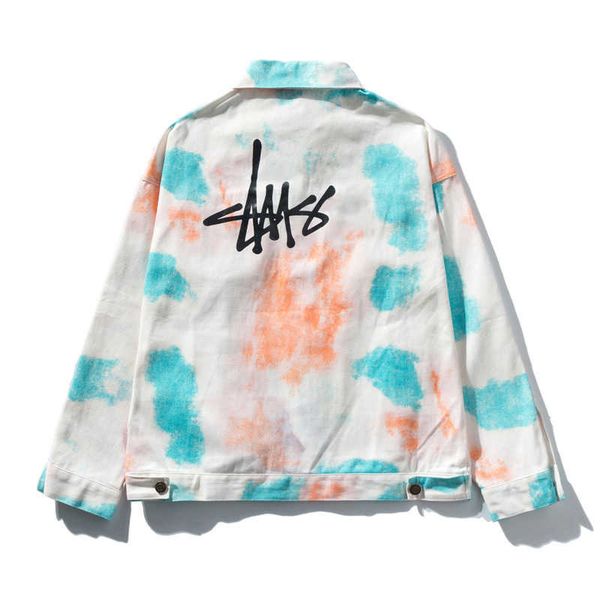 

мода мужская джинсовая куртка повседневная мужчины женщины streetwear куртки 20sf нового прибытия мужчин топы качество джинсовая куртка одеж, Black;brown