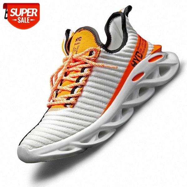 

trend summer men's casual shoes lightweight mesh men runnings shoes outdoor breathable personality mens sneakers tenis masculino #9h8w
