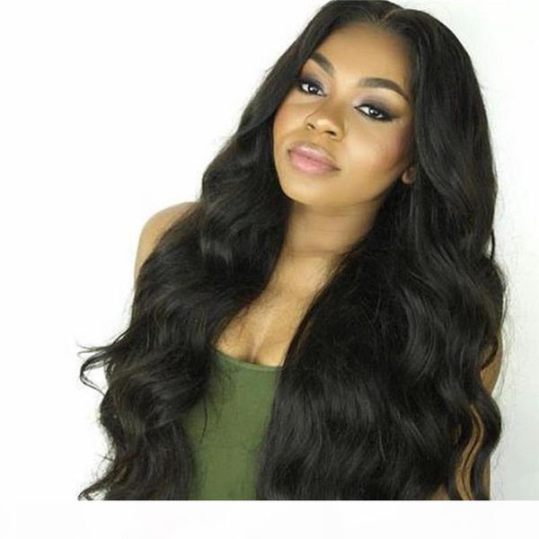 

peruvian full lace wigs human hair 130-180 density full lace front wigs human hair lace wig wet and wavy hair for sale, Black;brown
