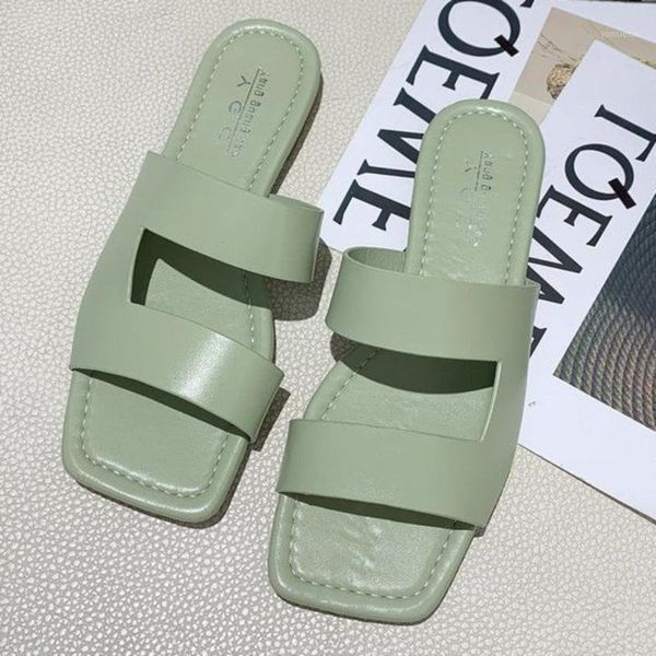 

slippers leather open toe retro women summer beach casual shoes female outdoor bohemia style slipper1, Black