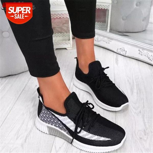 

2020 women vulcanized fashion autumn mesh sneakers lace up casual shoes women's vulcanized shoes women comfortable casual #w38v