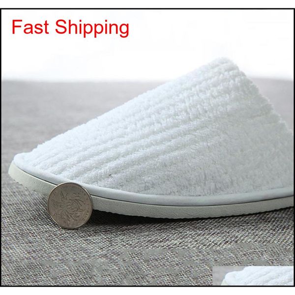 

disposable slippers coral fleece anti-slip home guest thicken travel l white soft comfortable delicate disposabl jllxzy bdefight