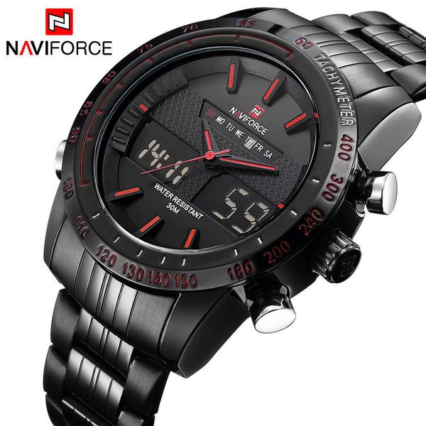 

naviforce 9024 men's sports and leisure multifunctional water quartz