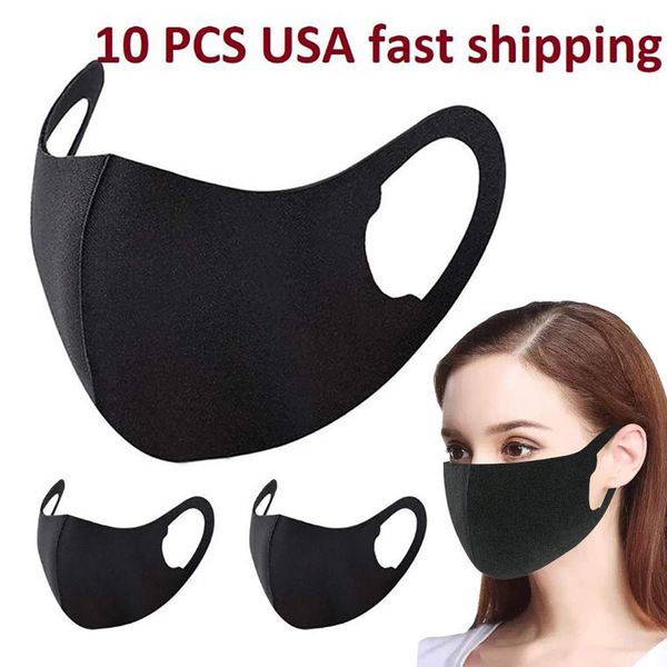 

design_mask 10pcs washable 3d reusable - dust mouth breathable soft multipurpose protective mask