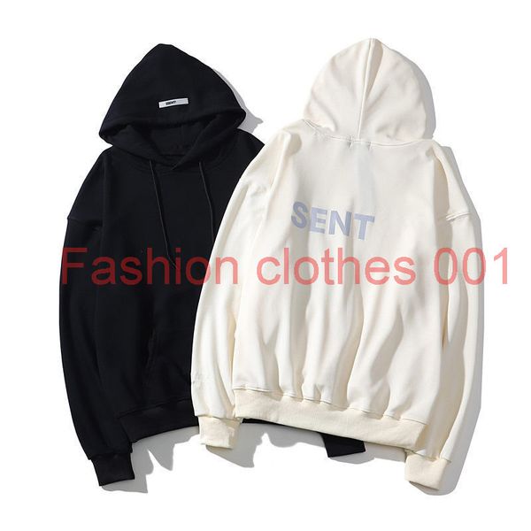 

mens stylist hoodie sweatshirts reflective letter cozy hoodies men abd women couples hip hop black white hooded sweatshirt