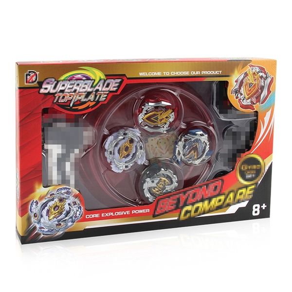 

new 4pcs bayblades burst box holder beyblades popper 4d fusion metal arena battle classic toys b104 b105 b106 b120 original box y200109