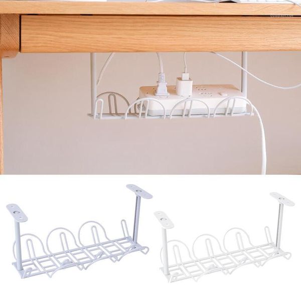 

hooks & rails under desk cable management tray 12.6 inch organizer office supplies1