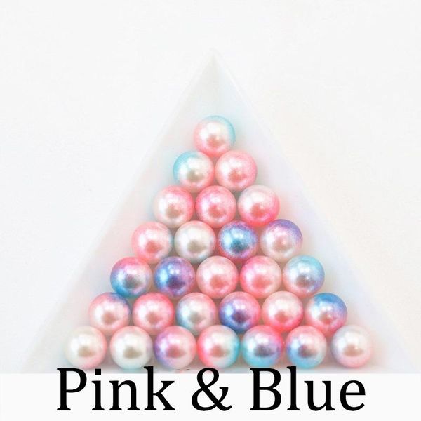 

3 4 6 8 10 12mm no hole rainbow color bead abs imitation pearl beads round plastic acrylic beads for jewelry making findings diy h qylprz