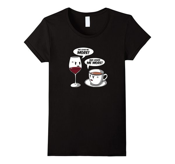 

she loves me more funny wine lover gifts fashion casual print funny print men tee hoodie designers t shirts sweatshirt