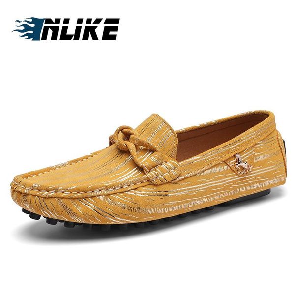 

новые мужские мокасины удобные плоские повседневная обувь мужчины слип-on soft leather shoes движущие из натуральной кожи, Black