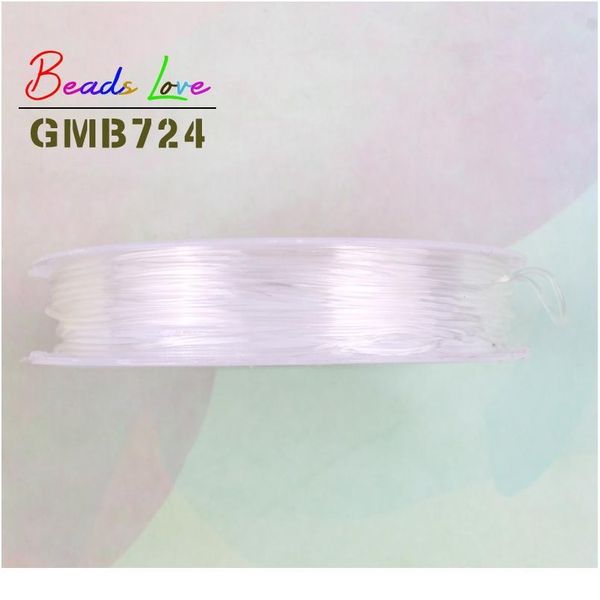 

0.6mm 0.8mm 1mm transparent elastic crystal cord beading string wire thread for jewelry making diy necklace bracelet acc jllkmf