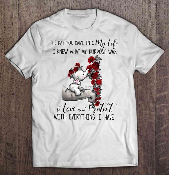 

day you came into my life i knew what my purpose was to love and protect with everything i have elephant mom roses sweatshirt hoodie t shirt