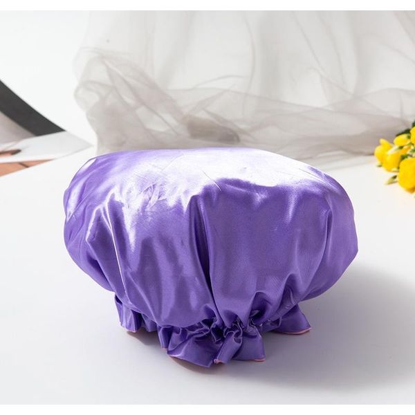 

new monochrome two layer make up shower cap cover kitchen oil fume head cover new monochrome f jllxtp