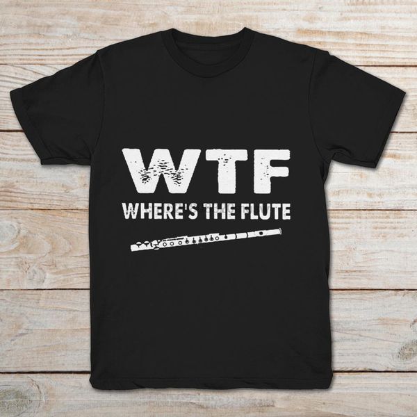 

brand wtf where the flute t-shirt men short sleeve t-shirt sport hooded sweatshirt hoodie